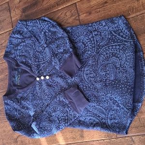 Fresh Produce Henley Paisley Print XS